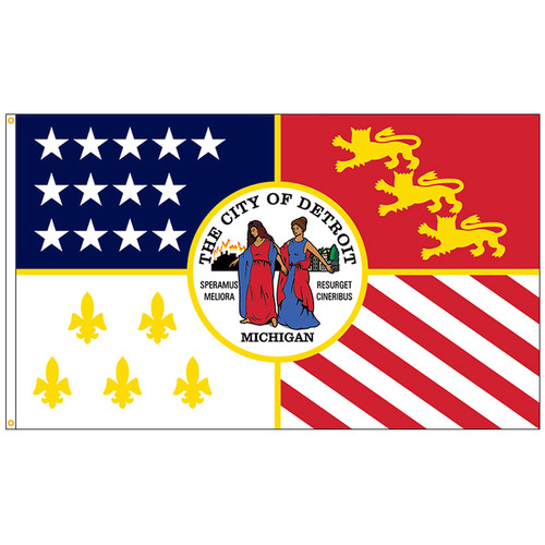 City of Detroit Flag