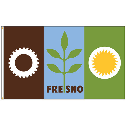 City of Fresno, California Flag