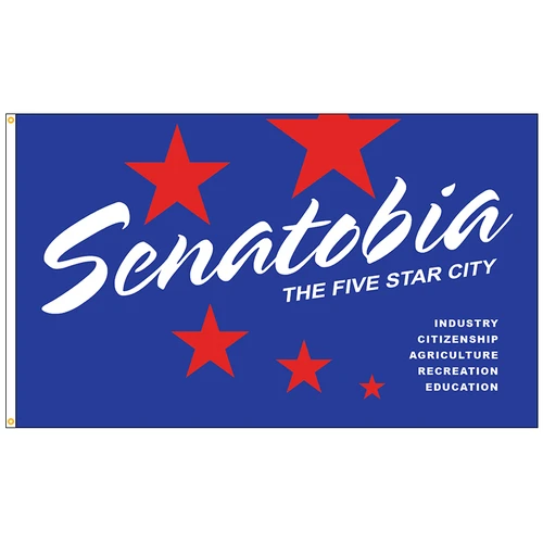 City of Senatobia, Mississippi Flag