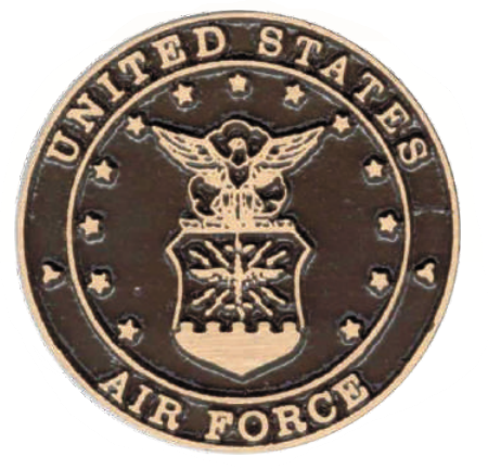 Air Force 6 Inch Bronze Medallion