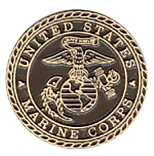 Marine Corps 6 Inch Bronze Medallion