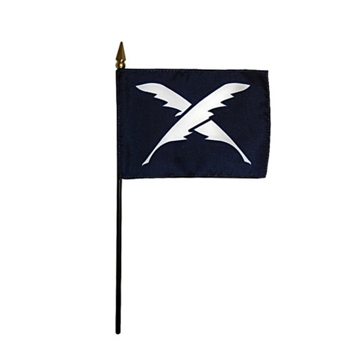 Secretary Yacht Club 4" x 6" Miniature Stick Flags (Box of 12)