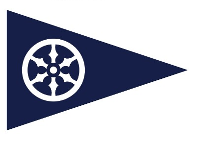  Amadeus Custom Blue Pennants qty 3  sing rev high wind