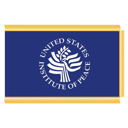 United States Institute of Peace Fringed Flag