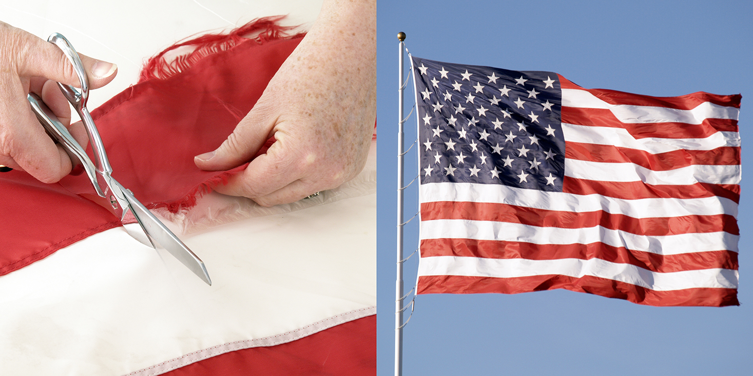 university of tennessee burning gay flag vs american flag