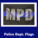 Police Deapartment Flags