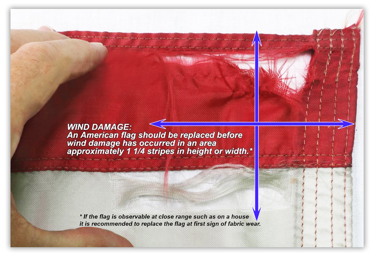 Flag Repair Price List