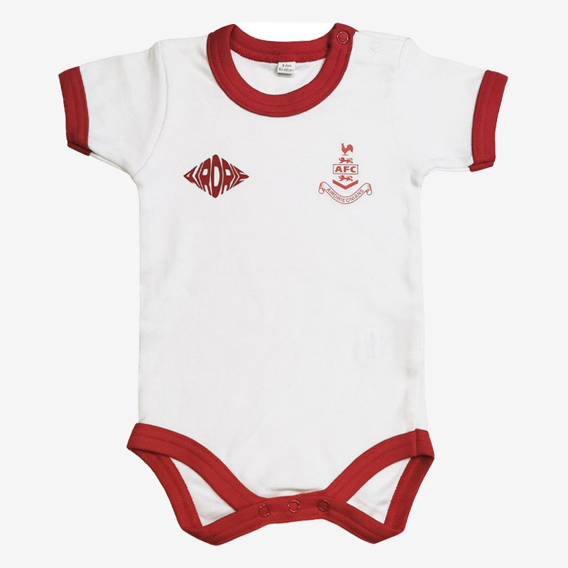 Airdrieonians Baby Ringer Bodysuit FN Teamwear