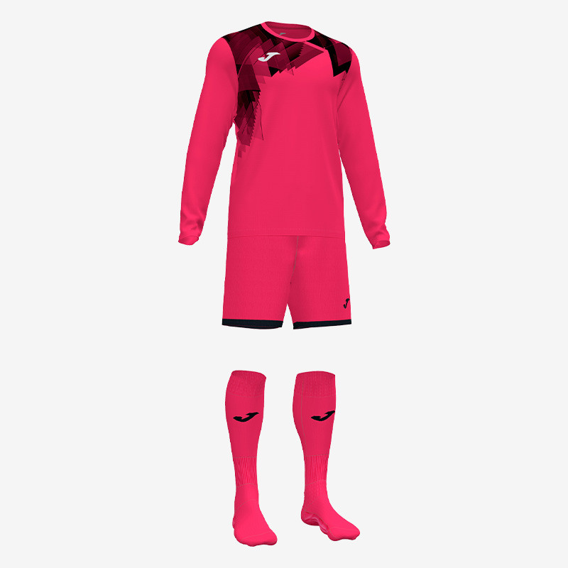 Joma Zamora VI Goalkeeper Set - Fuchsia/Black (Clearance) | FN