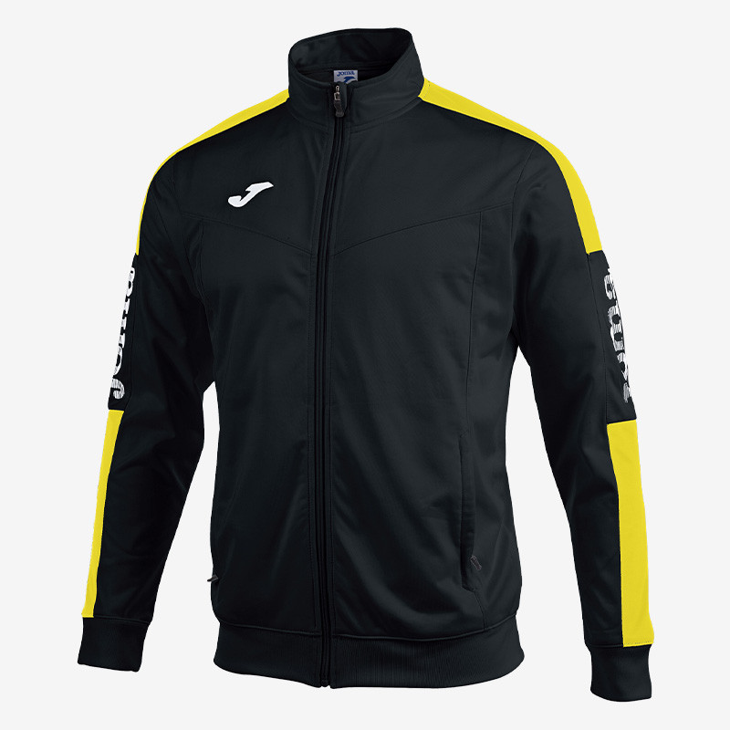 Joma Championship IV Track Jacket - Black/Yellow (Clearance) | FN