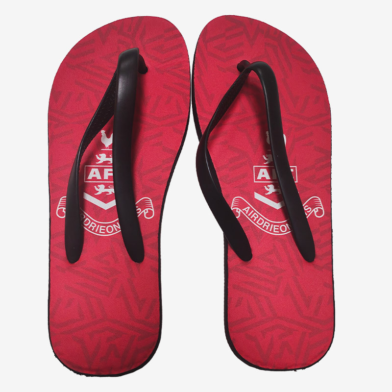 FitFlop Lulu Toepost Womens Platform Sandals in Red