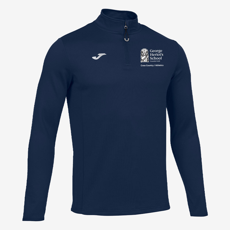 George Heriot's Cross Country Adults 1/4 Zip Sweatshirt | FN Teamwear
