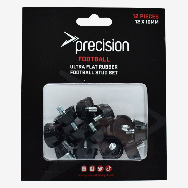 Precision Ultra Flat Rubber Football Studs FN Teamwear