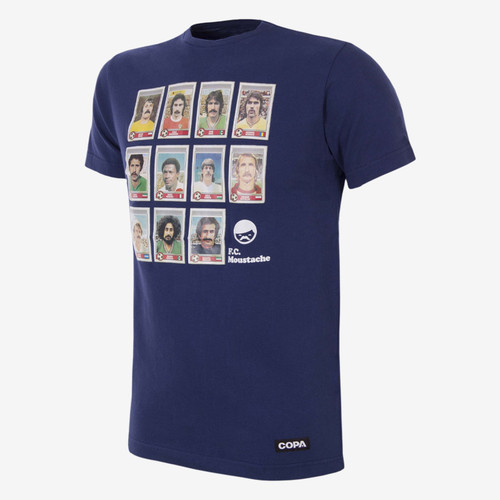 COPA Moustache Dream Team T-Shirt (Blue)