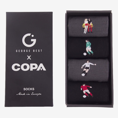 COPA George Best Casual Socks Box Set