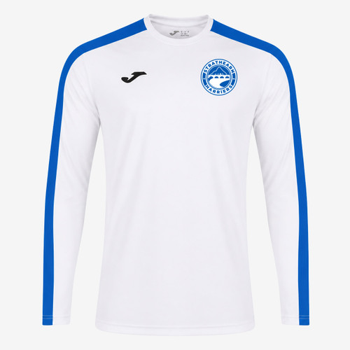 Strathearn Harriers Adults Shirt Long Sleeve - White 
