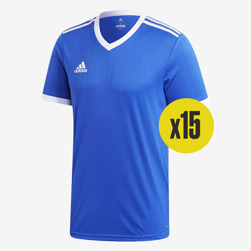 adidas Tabela 18 Kids Shirts - Set of 15 (Bold Blue) (Clearance)