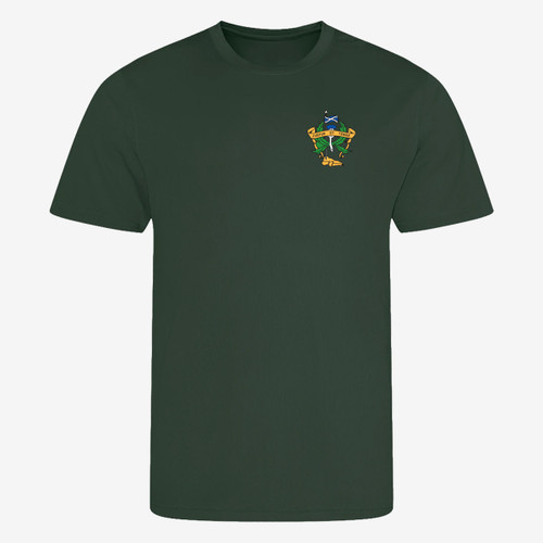 Boroughmuir High School Junior Sports T-Shirt (Bottle Green)