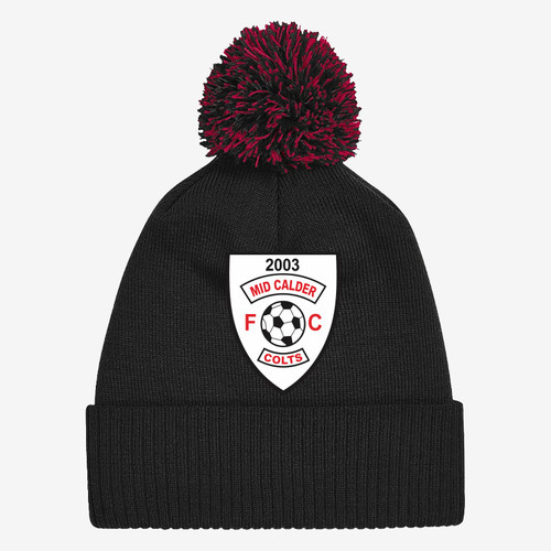 Mid Calder Colts Bobble Beanie Hat