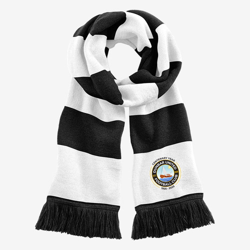 Dunbar United Centenary Bar Scarf (Clearance)