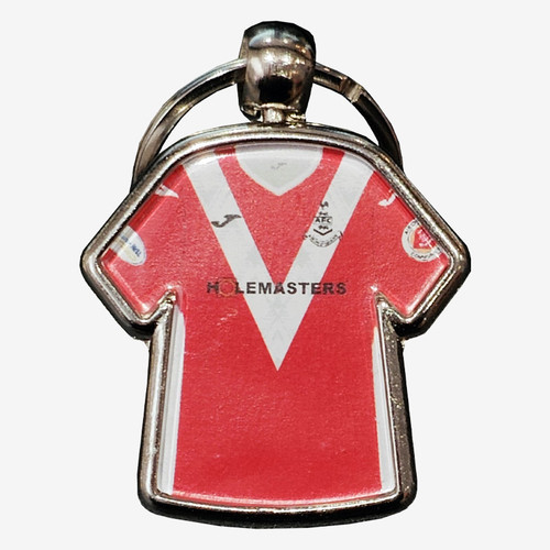 Airdrieonians Away Shirt Keyring 2025/26