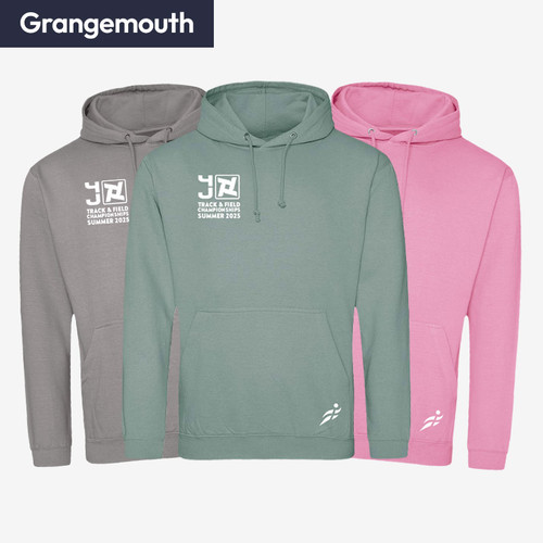 Scottish Athletics Track & Field Championships Adults Hoodie 2025 - Grangemouth (3 Colours)