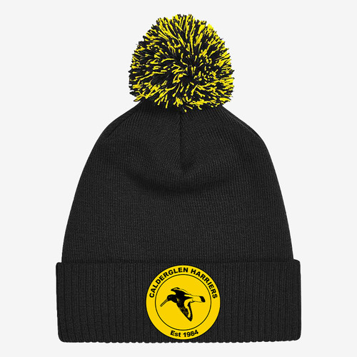 Calderglen Harriers Bobble Beanie Hat