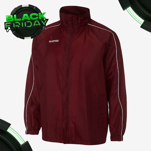 Errea Basic Rain Jacket - Maroon (Clearance)