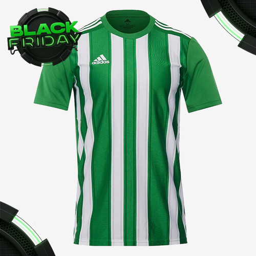adidas Striped 21 Shirt - Green/White (Clearance)