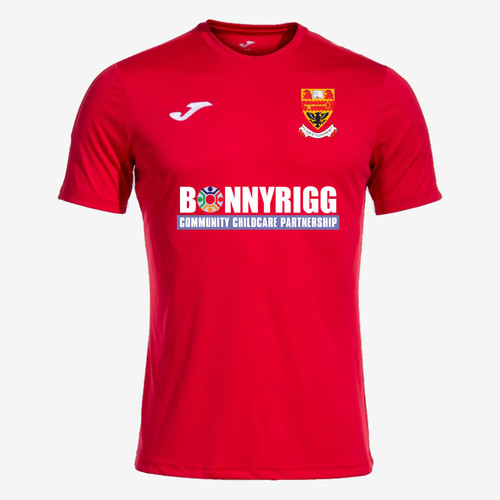 Lasswade High School Kids Basketball Shirt - Red