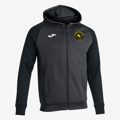 Calderglen Harriers Kids Zipped Hoodie - Black