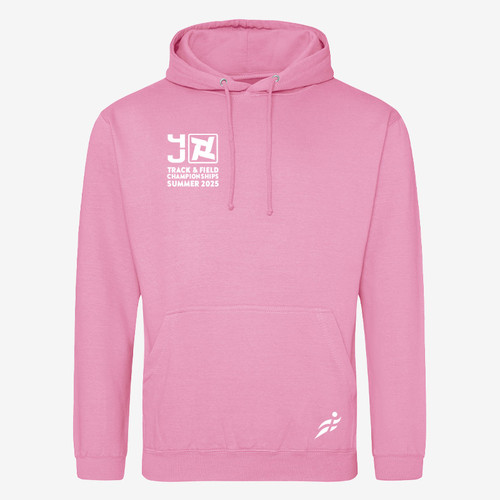 Scottish Athletics Track & Field Championships Adults Hoodie 2025 - Pink (Clearance)
