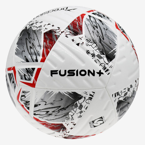 Precision Fusion+ FIFA Basic Training Ball - Red/White