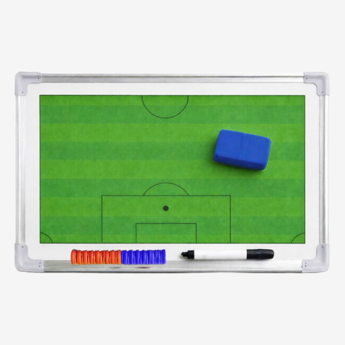 Precision Double-sided Football Pitch Tactics Board