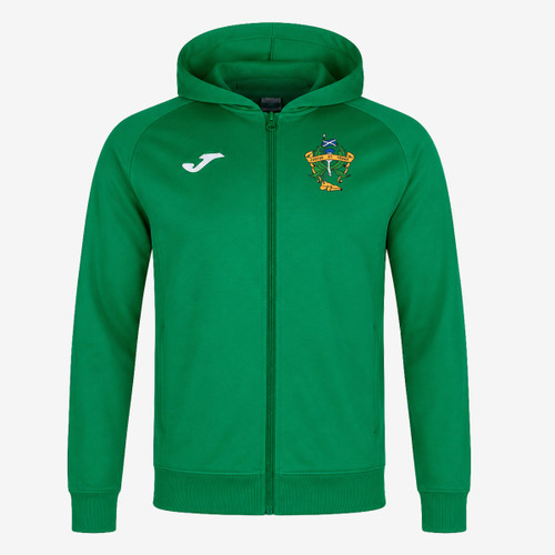 Boroughmuir High School Junior Menfis Zipped Hoodie (Green)