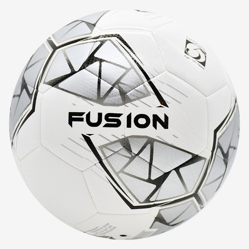 Precision Fusion FIFA Basic Training Ball - White/Silver