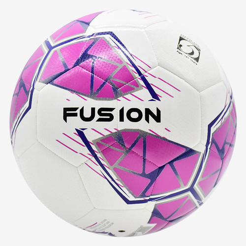 Precision Fusion FIFA Basic Training Ball - White/Pink
