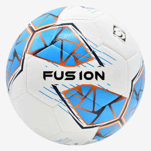 Precision Fusion FIFA Basic Training Ball - White/Cyan