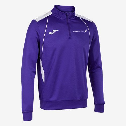 Scottish Athletics Officials Championship VII 1/4-Zip Sweatshirt - Purple (Clearance)