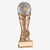 Football On Fluted Flatback with Plate