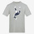 Overhead Kick Adults Tee - Heather Grey (Clearance)