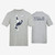 Overhead Kick Adults Tee - Heather Grey (Clearance)