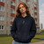 Overhead Kick Adults Hoodie - Navy