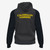Calderglen Harriers Adults Zipped Hoodie - Black