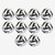 adidas Tiro Club Training Ball - White/Black (Bundle of 10)
