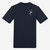Overhead Kick Embroidered Kids Tee - Navy