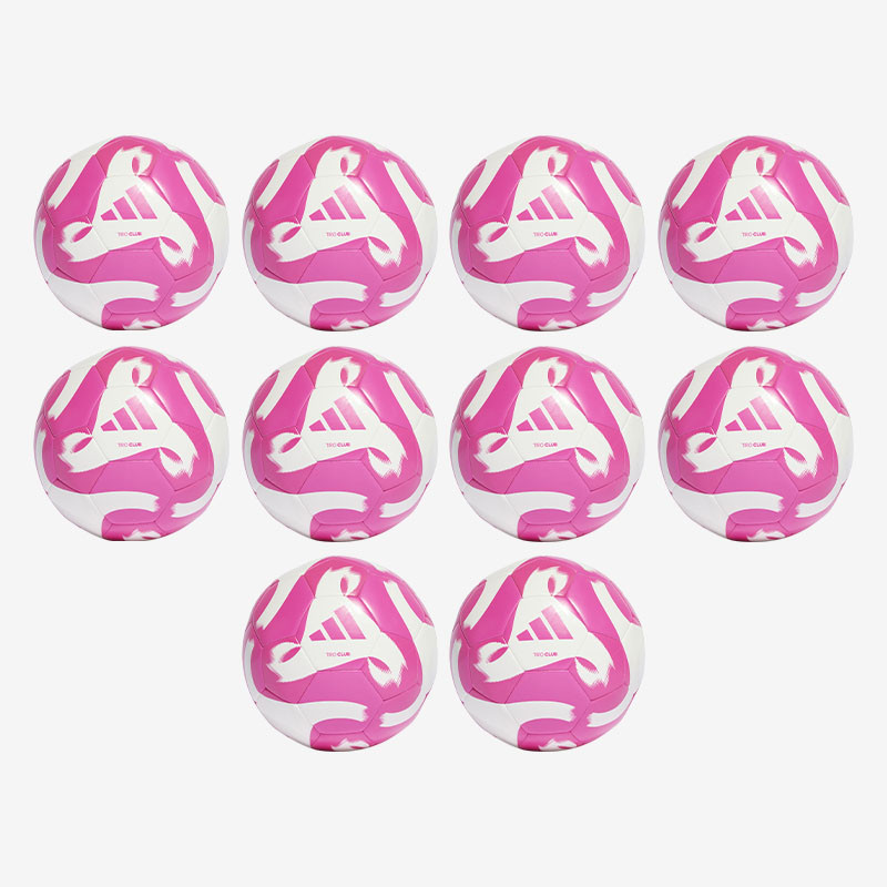 Adidas Tiro Club Shock Pink Ball Bundle