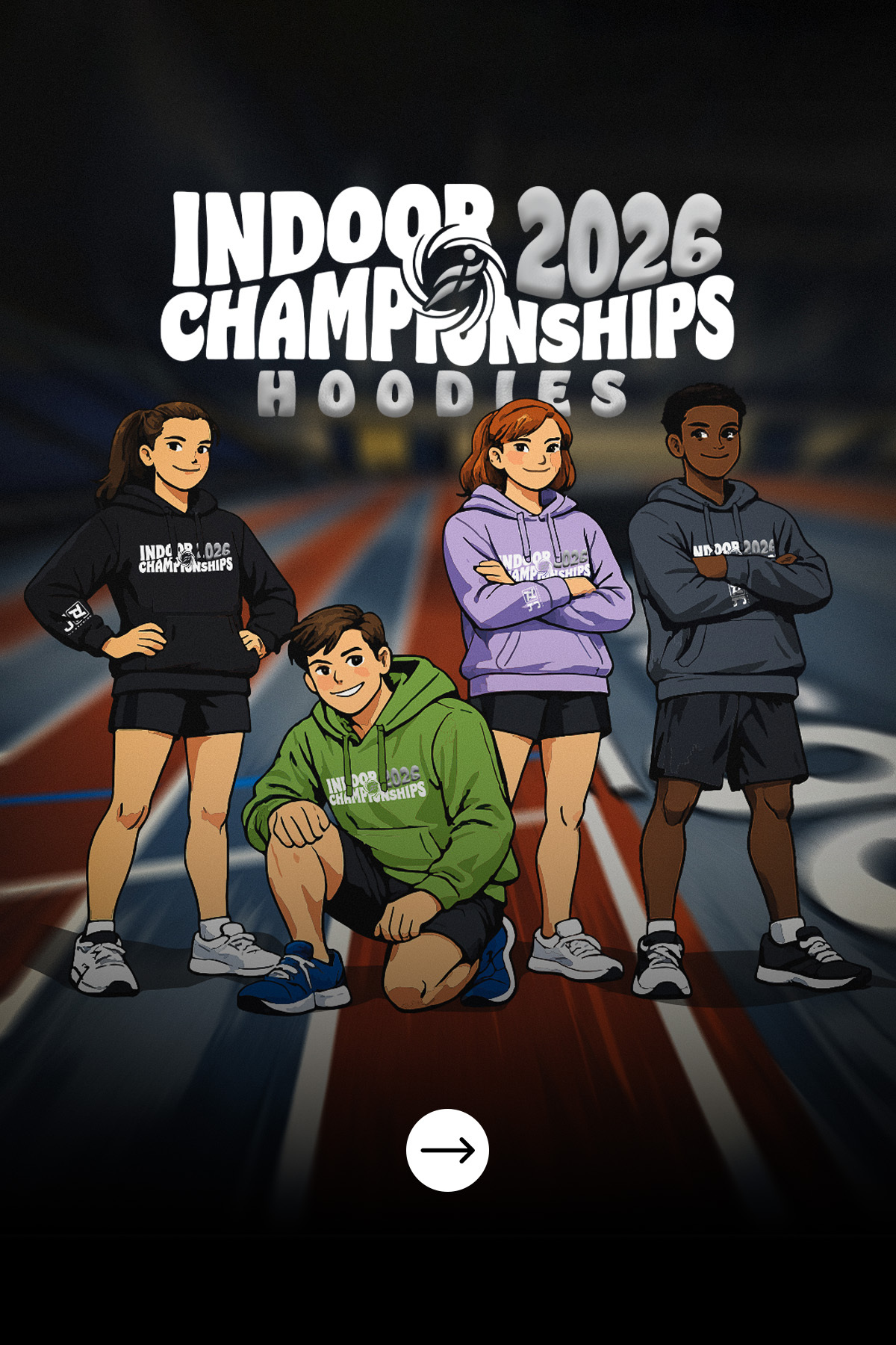 Indoor Championship Hoodies