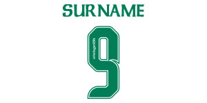 Name & Number Print