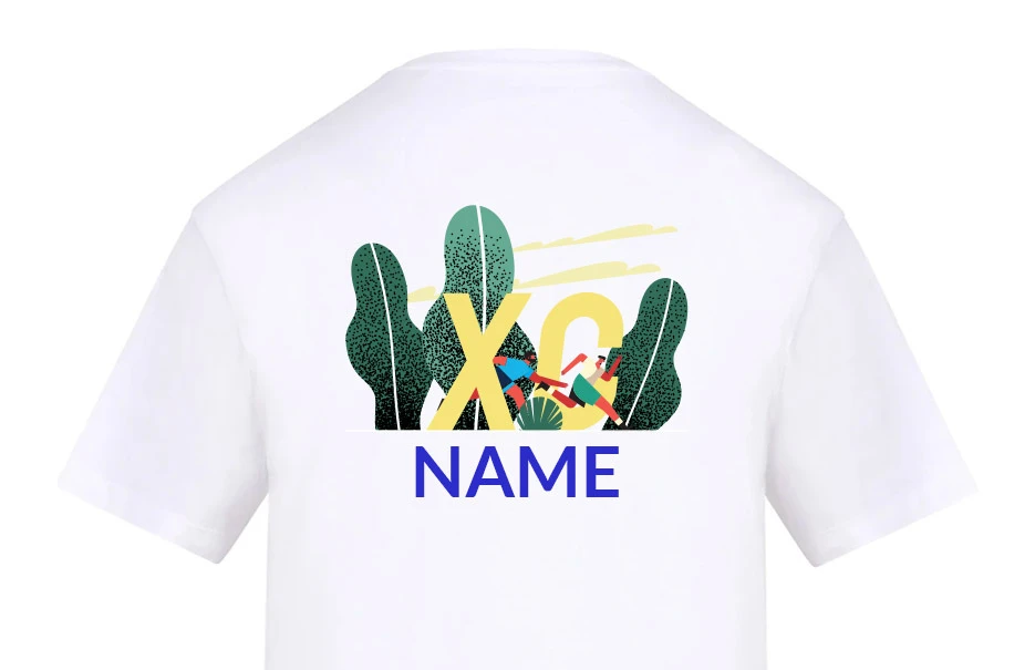 Scottish Athletics National Championships personalised tee